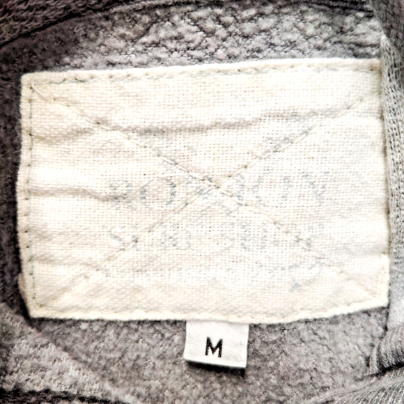 Ron Jon Surf Shop Hoodie Mens Medium Gray Kangaroo Pocket Long Sleeve Drawstring - Picture 3 of 9